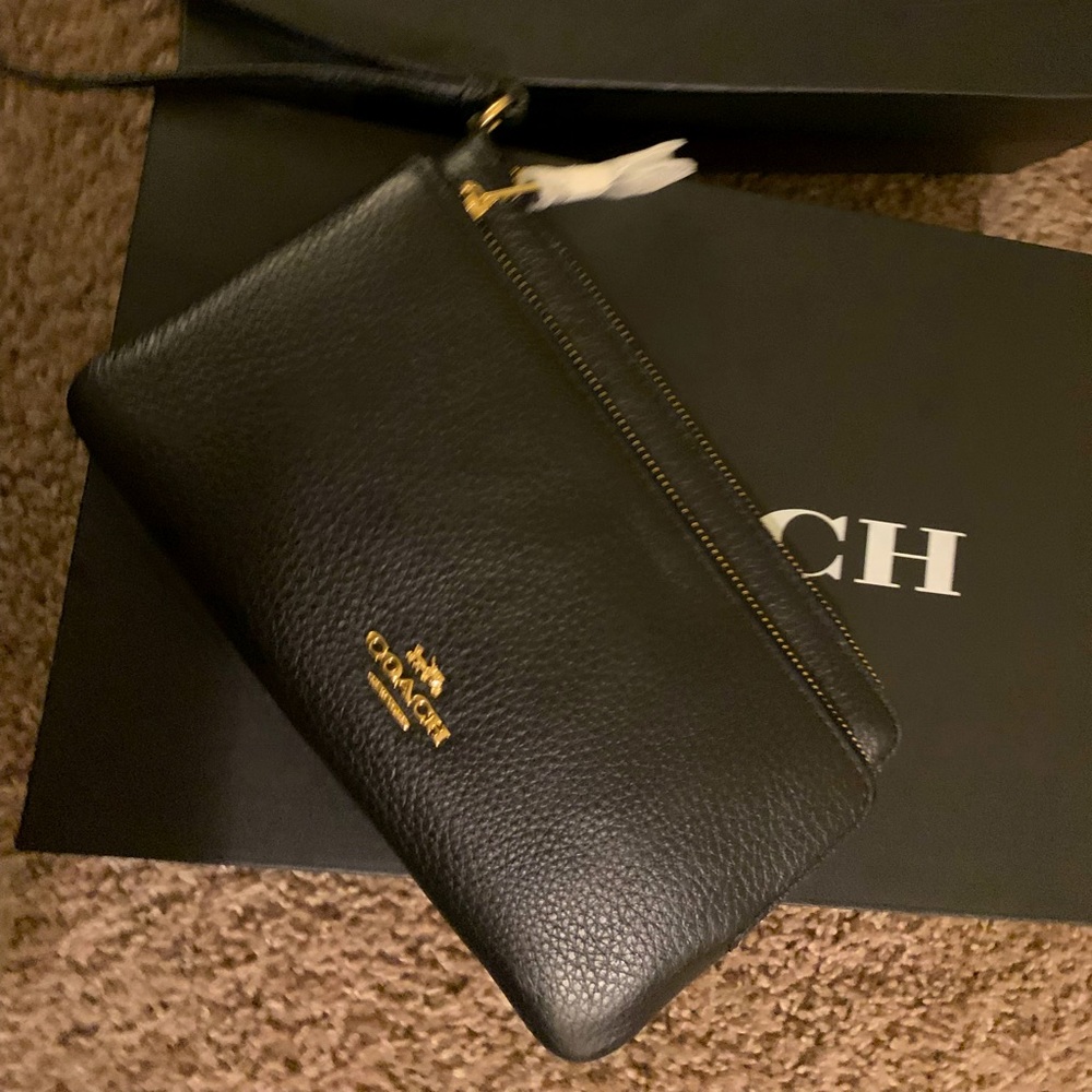 Coach Double Zip Wallet